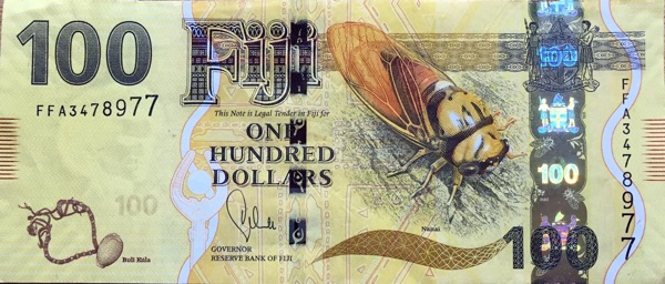 Fiji $100 note