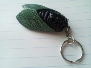 Lucky Cicada Keychain