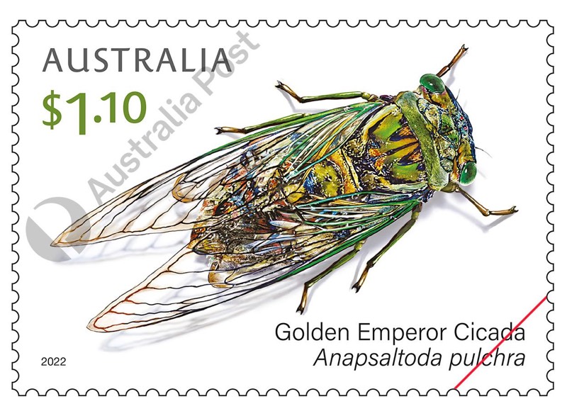 Golden Emperor Stamp