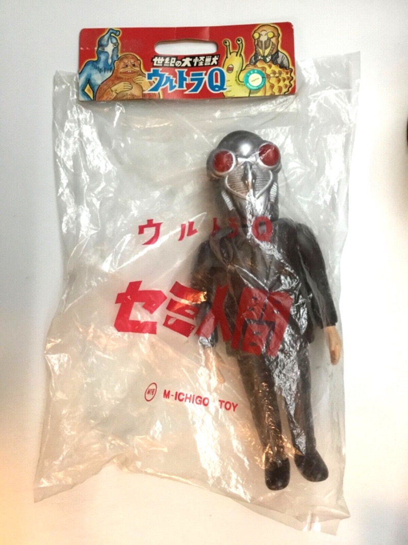 Cicada Man "Ultra Q" M-Ichigo 1991 Japan rare figure